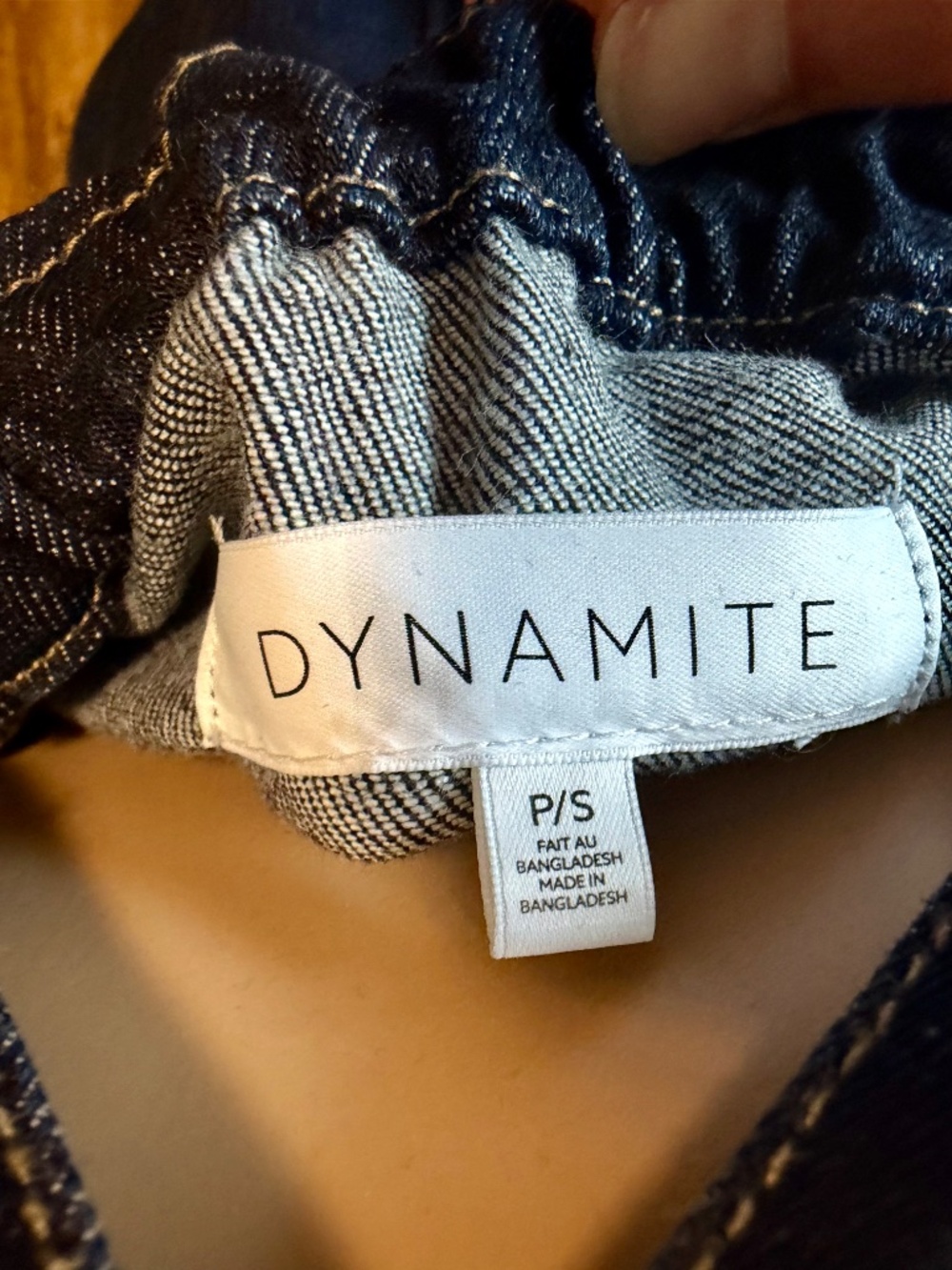 🌟 Dynamite Denim Button-Front Midi Dress 🌟 - Picture 10 of 10